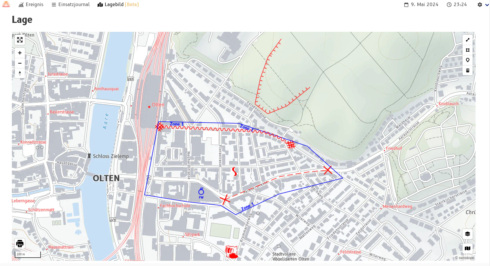 Sitrep Lagebild Screenshot